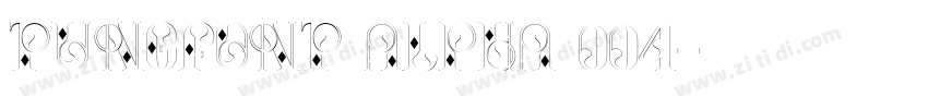 tungfont alpha 004字体转换